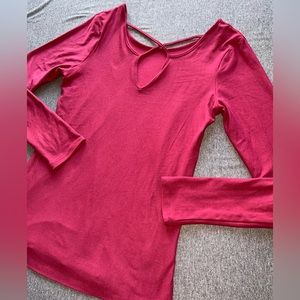 NWOT Daytrip Crimson Top